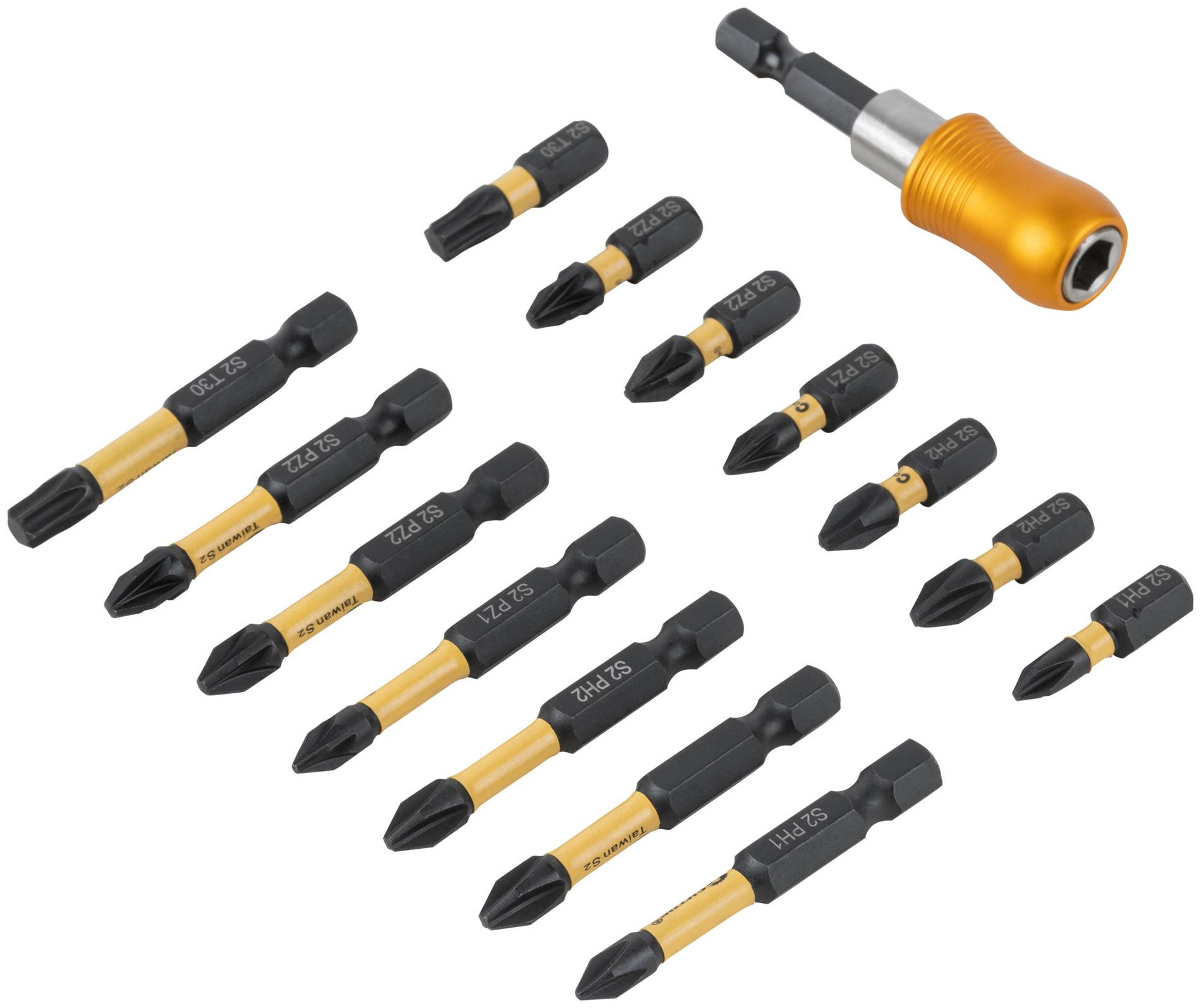 Набор торсионных бит Ударник 25/50 Cutop profi plus 83-991, 15 предметов - фото